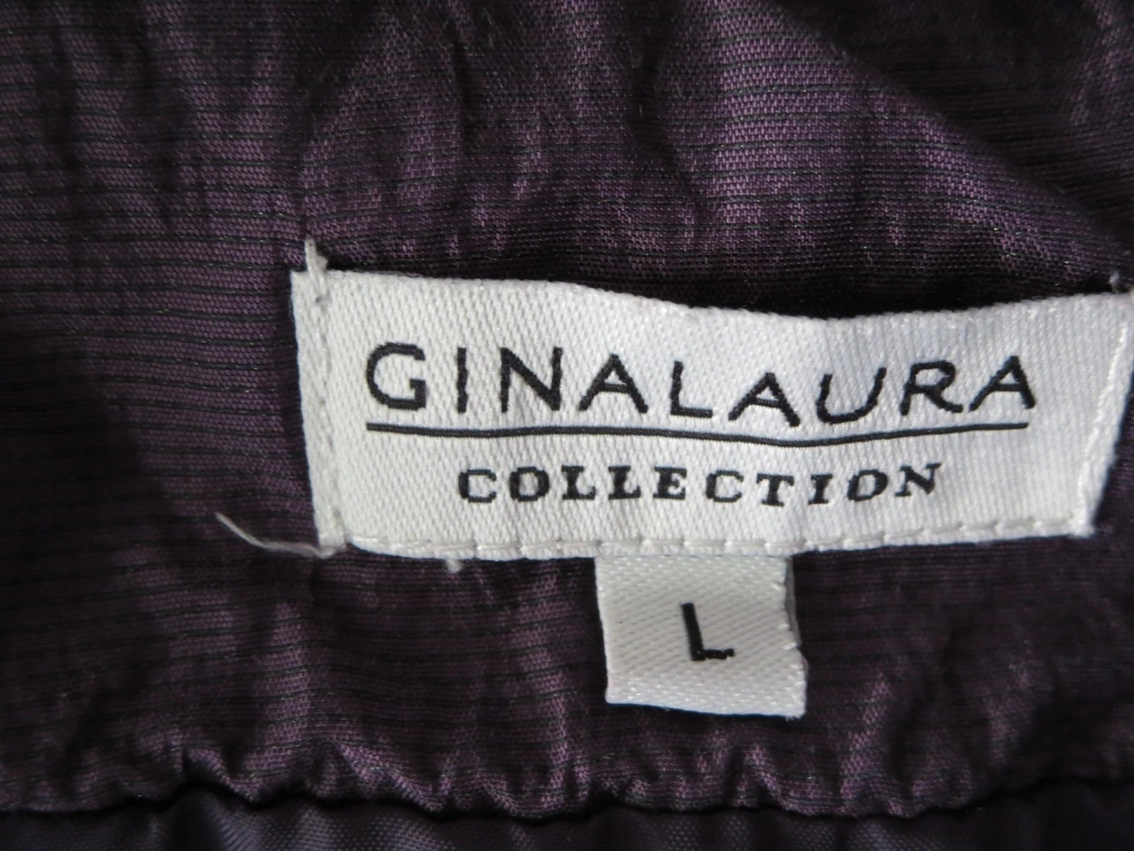 Veste sans manches Gina Laura – Violet prune élégant – Taille L/40 – photo 3